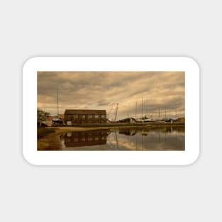 Tollesbury Harbour Boat Shed Magnet