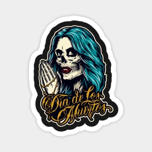 Posada Day of the Dead Outlaw, Dia De Muertas Magnet