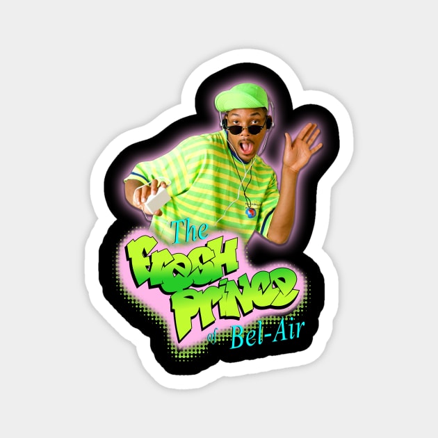 Fresh Prince Of Bel Air Magnet by warlordclothing