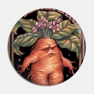 WITCH HERBIARY: MANDRAKE Pin