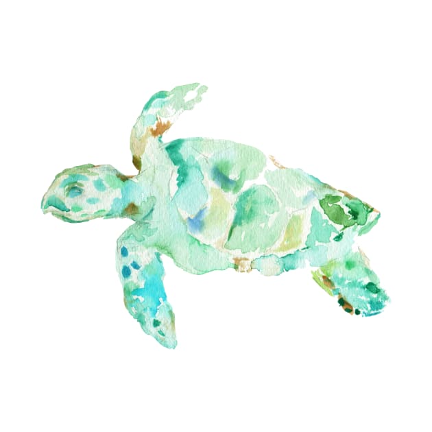 Sea Turtle by Jess Buhman by Jess Buhman Art 