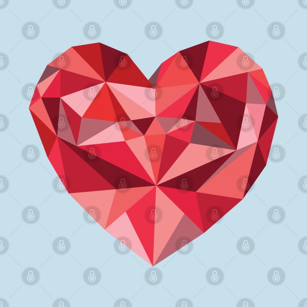 Low Poly Heart by skauff