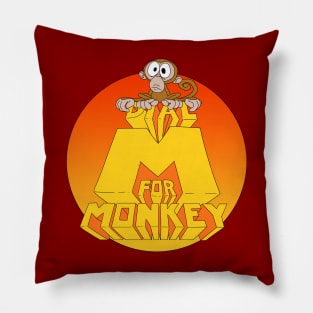 Dial M for Monkey Pillow