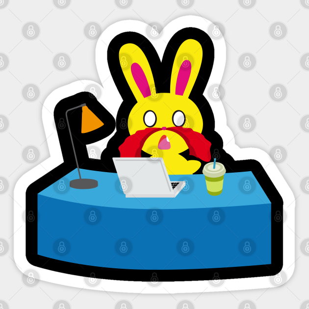 One Tooth Rabbit Nosebleed Anime Watch Dirty Things Nosebleed Sticker Teepublic A wide variety of anime stickers options are available to you, such as usage, use, and style. teepublic