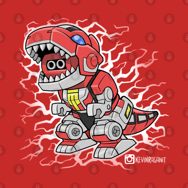 Lil Tyrannosaurus Dinozord - Power Rangers - Phone Case
