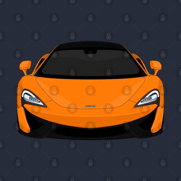 MCLAREN 570S ORANGE by VENZ0LIC