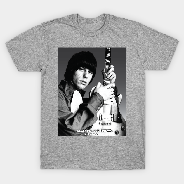 Discover RIP Jeff Beck - Legend Never Die - Rip Jeff Beck T-Shirt