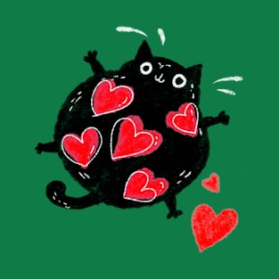 Cat love T-Shirt