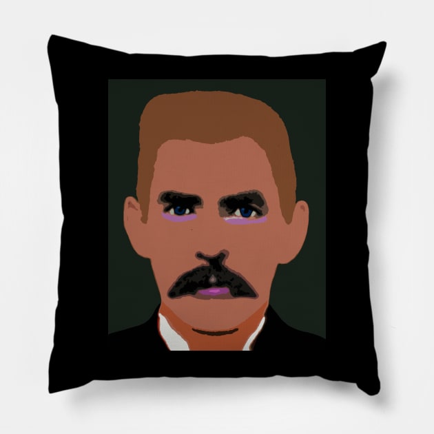 doc holliday Pillow by oryan80