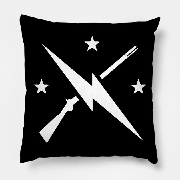 The Minutemen Pillow by Colin Irons