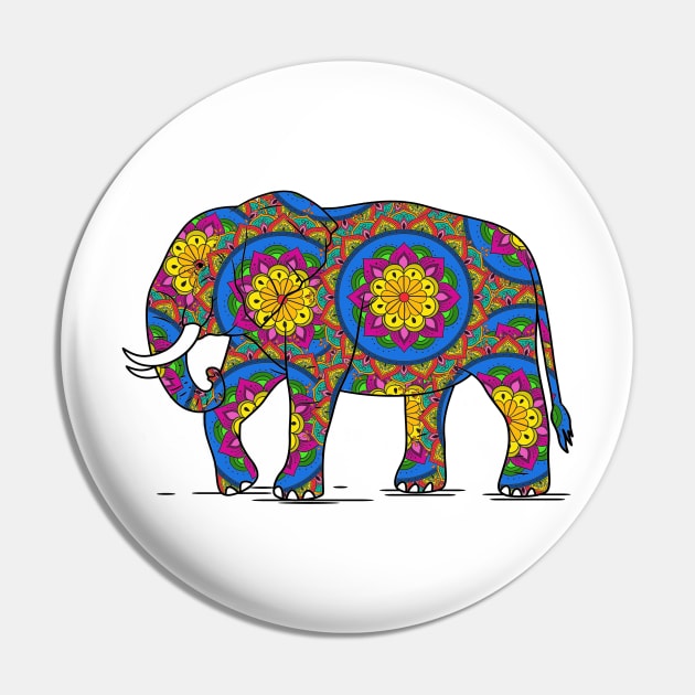 Ethnic Tusker Pin by InfiniIDnC