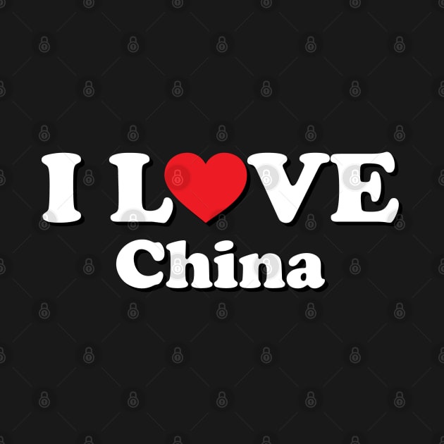 I Love China by Ericokore