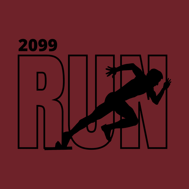2099 T-shirt run by Funnysart