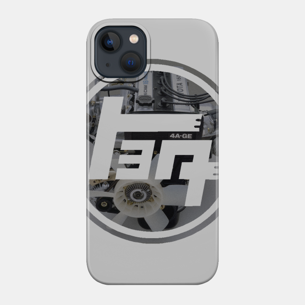 Toyota TEQ 4AGE 16v Logo - Toyota - Phone Case