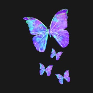 Purple Butterflies by Jan Marvin T-Shirt