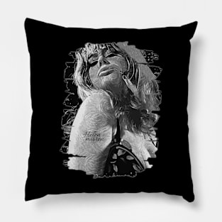 Helen \ Brush Art Pillow