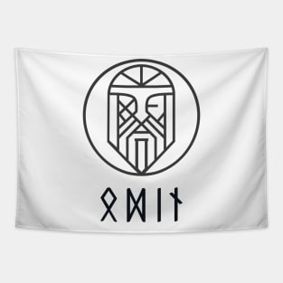 Odin minimalism Tapestry