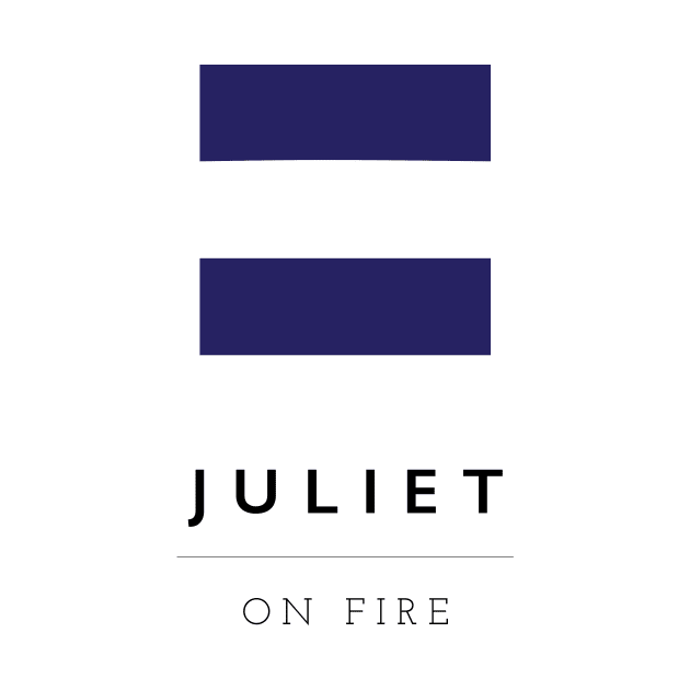 Juliet: ICS Flag Semaphore by calebfaires