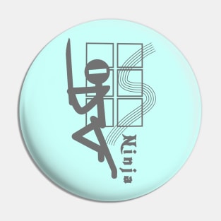 Stickman Ninja Pin