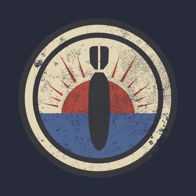 424th Bombardment Squadron (distressed) by Tailgunnerstudios