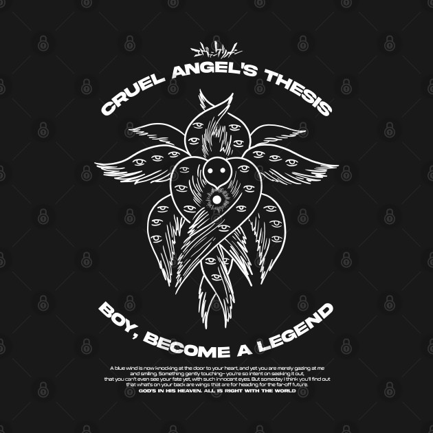 Cruel Angel's Thesis 2 - Back by ETERNALS CLOTHING