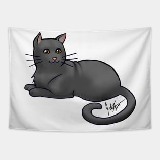 Cat - American Shorthair - Black Tapestry