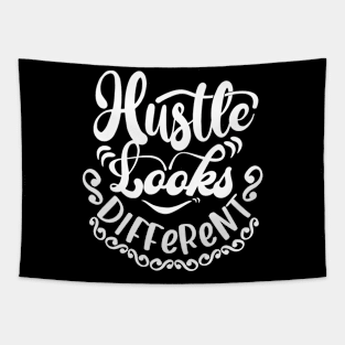 Hustle Looks Different Tapestry