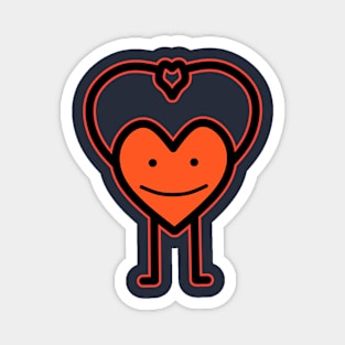 Love icon character Magnet