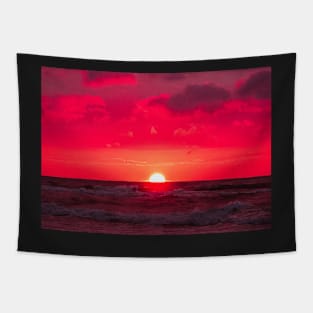 SUNSET ON FIRE DESIGN Tapestry