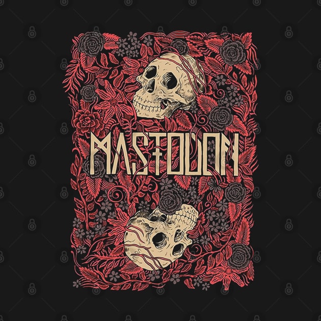 Skull Flower - Mastodon by SIJI.MAREM