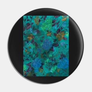 Turquoise Silk Pin