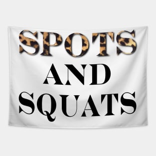 Spots and Squats Tapestry