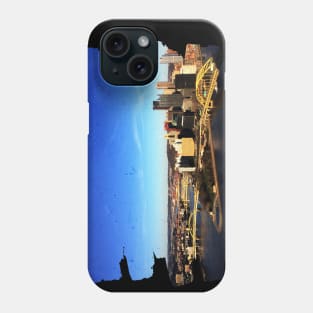 Photo Pittsburgh Pennsylvania skyline USA city tall building sky Phone Case