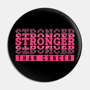 Stronger Than Cancer Pin