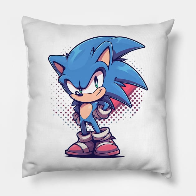sonic Pillow by lets find pirate