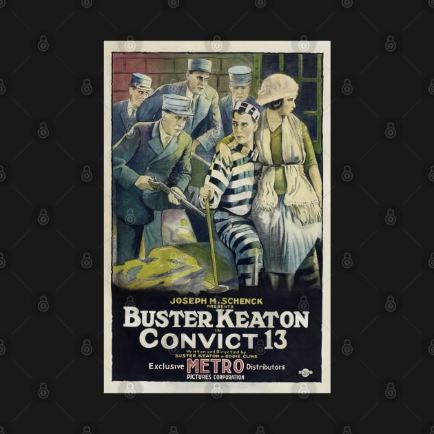 Buster Keaton Convict 13 by RetroSalt