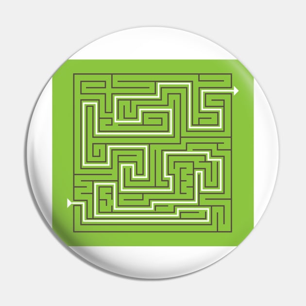 Maze Pin by yphien
