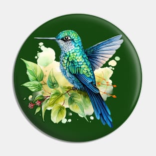 Hummingbird Pin