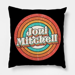 Joni Proud Name - Vintage Grunge Style Pillow