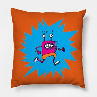 RUNNING MONSTER Pillow