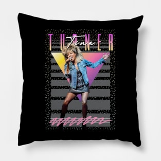 Tina Turner Retro Aesthetic Fan Art Pillow