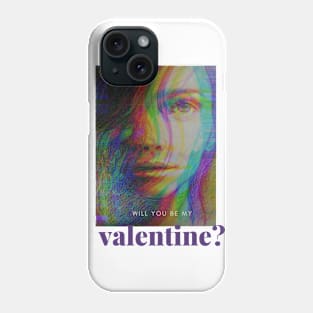 Girl for valentine's day Phone Case