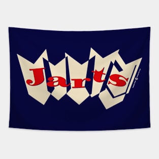 Vintage Retro Jarts Tapestry