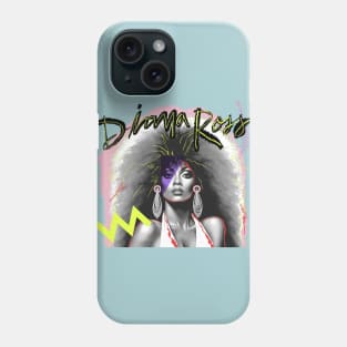 DIANA ROSS 80S RETRO STYLE Phone Case