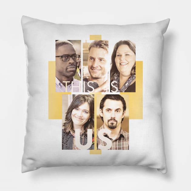 This Is US Pillow by MaxencePierrard