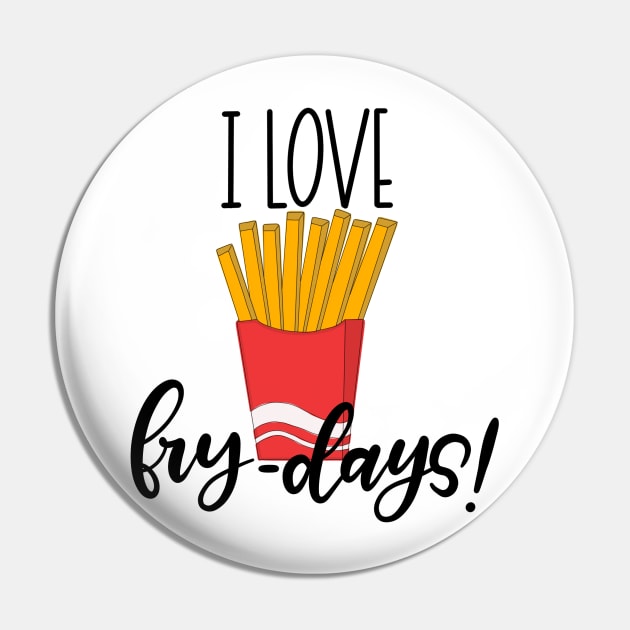 Funny Frydays Lettering Quote Pin by Slletterings