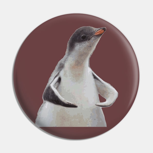 Strong Baby Penguin meme Pin by jbrulmans