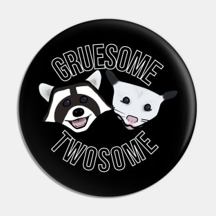 Gruesome Twosome Pin