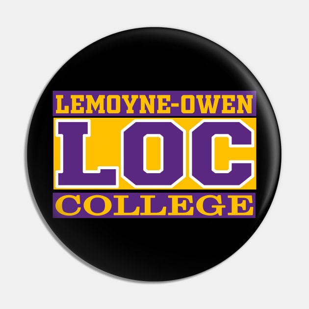 Lemoyne-Owen College Apparel Pin by HBCU Classic Apparel Co