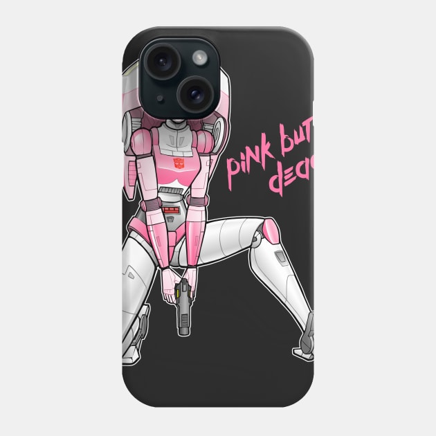 Arcee: Pink But Deadly Phone Case by ElectricGecko